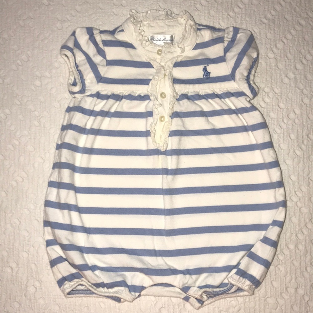 Ralph Lauren bubble romper 9m